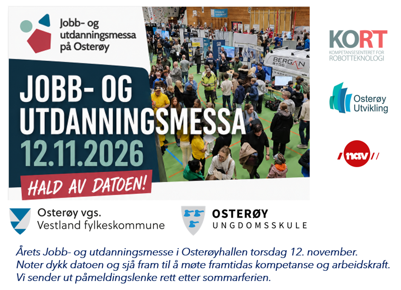 Plakat med info om messa